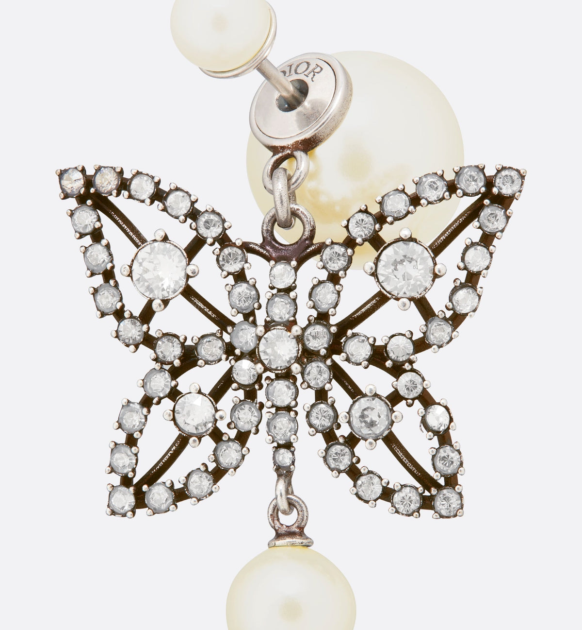 18K Dior Tribales Butterfly Earrings