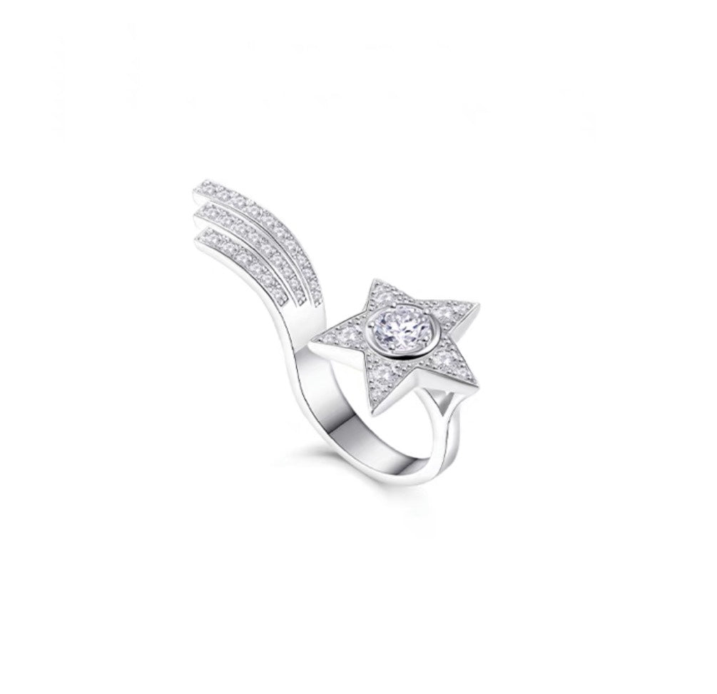 18K  Chanel Comete Diamonds Ring