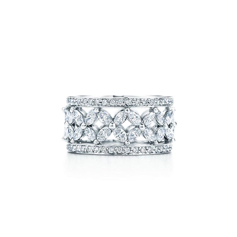 18K Tiffany Victoria  Ring