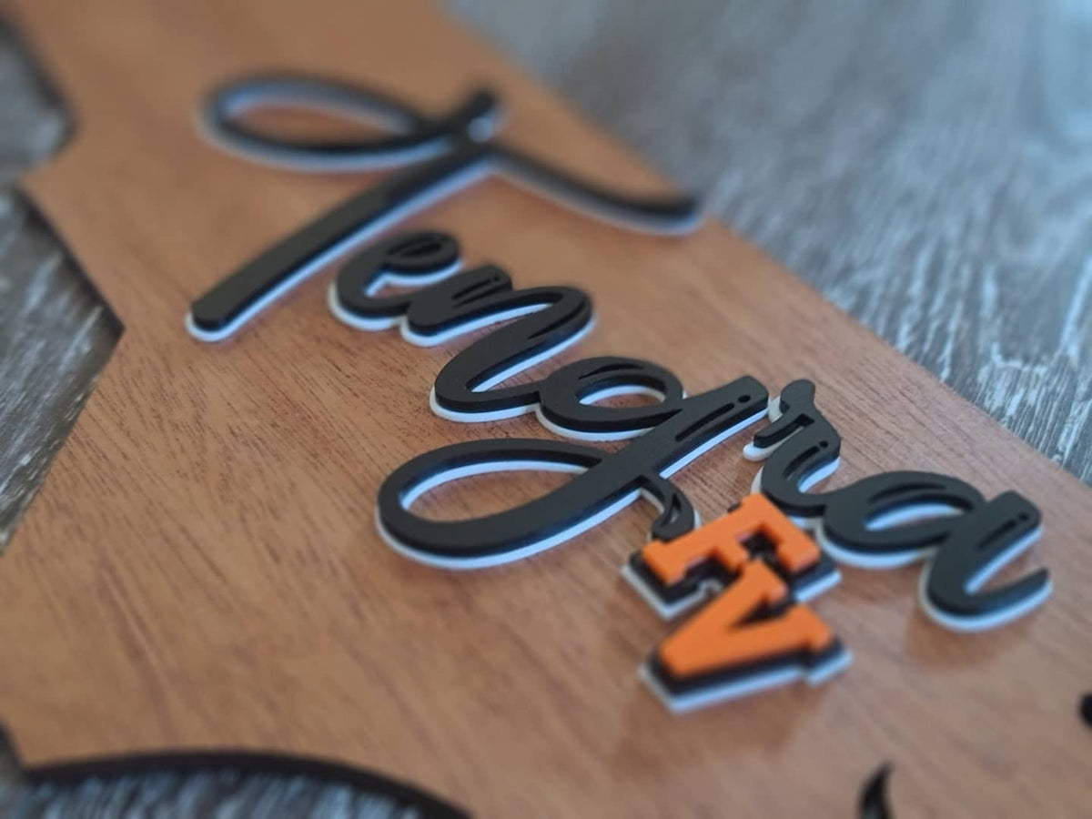 NC last name sign
