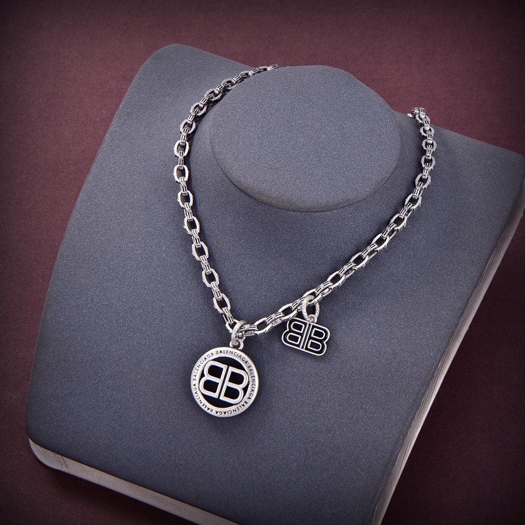 18K Balenciaga Chain Necklace
