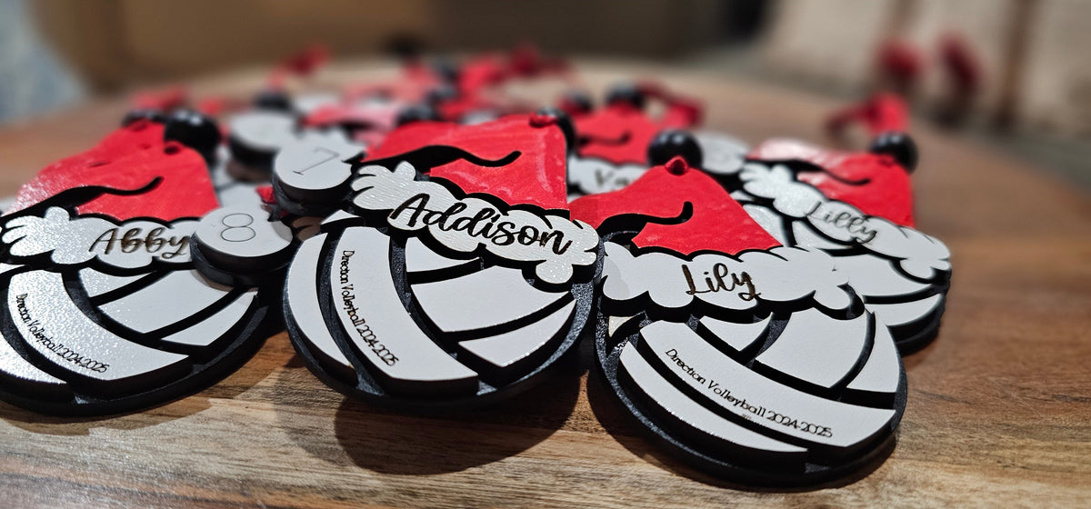 Volleyball Personalized Ornament